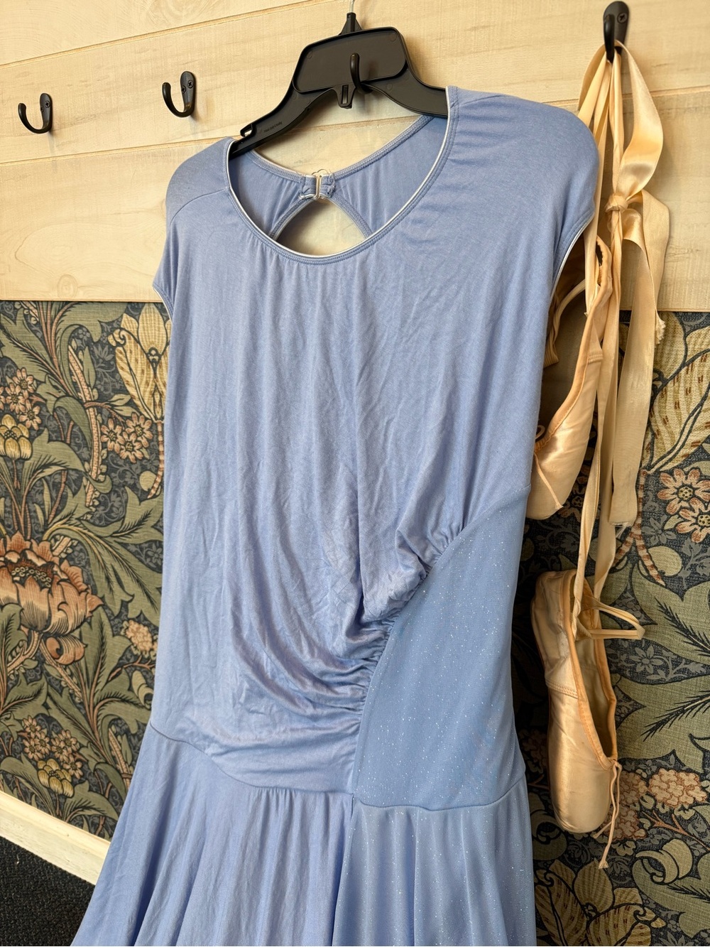 Revolution Dancewear Hallelujah periwinkle lyrical ballet costume jersey - Picture 4 of 9